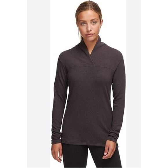 Columbia Womens Long Sleeve Grey Top Size Medium Pullover Soft Mid Layer - Picture 1 of 7